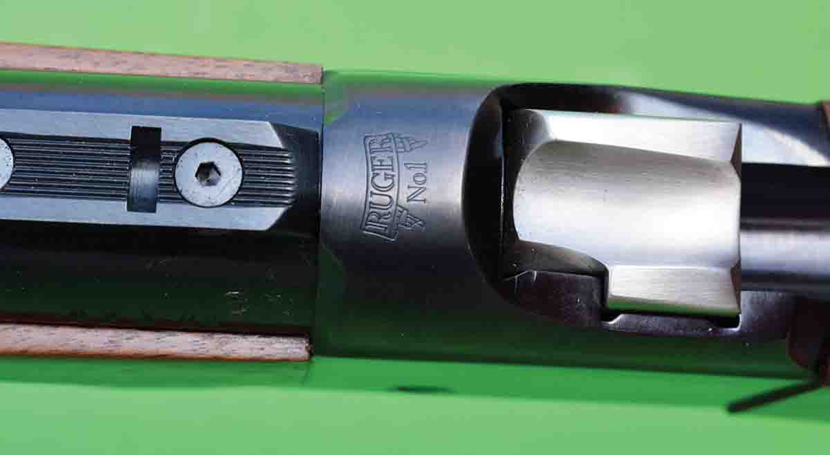 “RUGER No 1” roll mark.